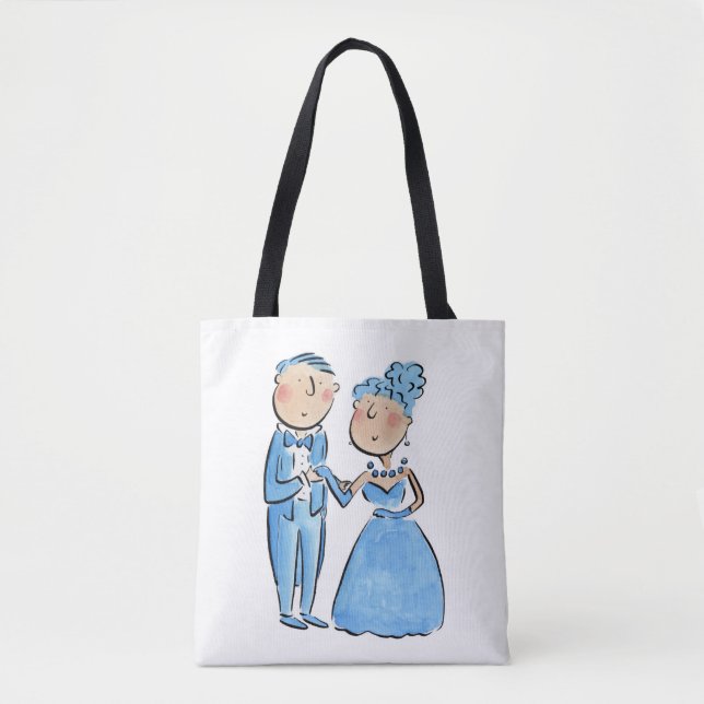 Bolsa Tote Aniversário do Sapphire (Frente)