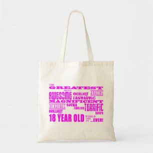 Bolsa Tote Aniversários das meninas 18os: Grandes pessoas de