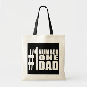 Bolsa Tote Aniversários & Natal do pai #1: Pai do número um