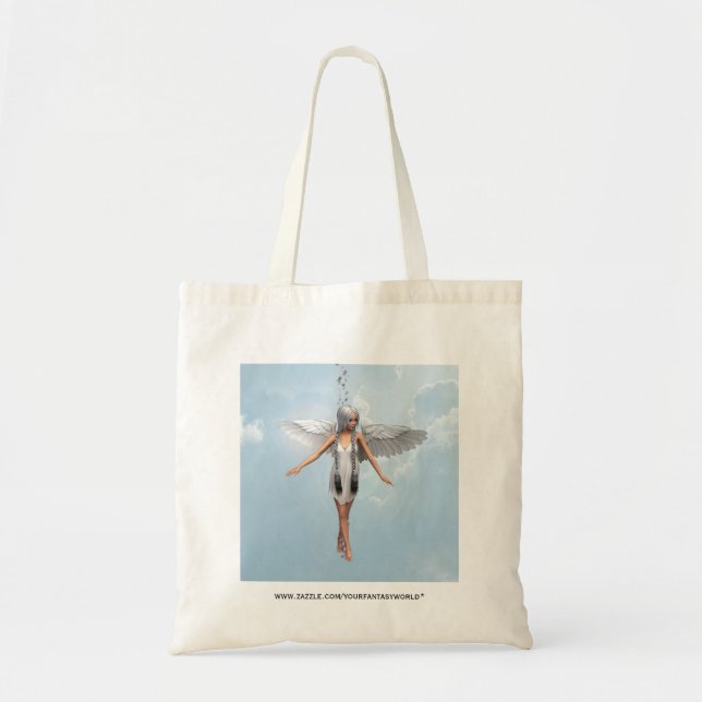 Bolsa Tote Anjo Branco (Frente)