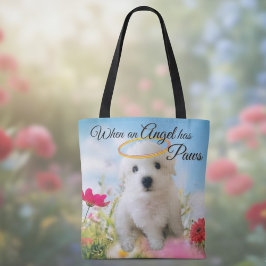 Bolsa Tote Anjo Cachorrinho 