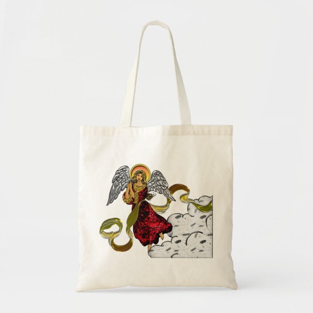 Bolsa Tote Anjo Celestial da Luz (Frente)