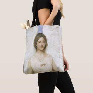 Bolsa Tote Anjo de Abbott Thayer, Arte Fina Vitoriana Antiga