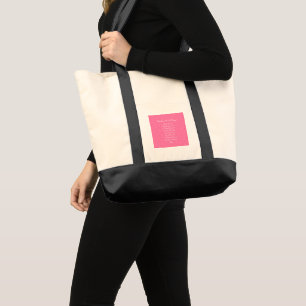 Bolsa Tote Anjo de Guarda - Rosa