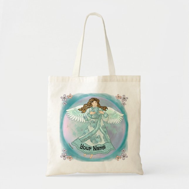 Bolsa Tote Anjo do Oceano (Frente)