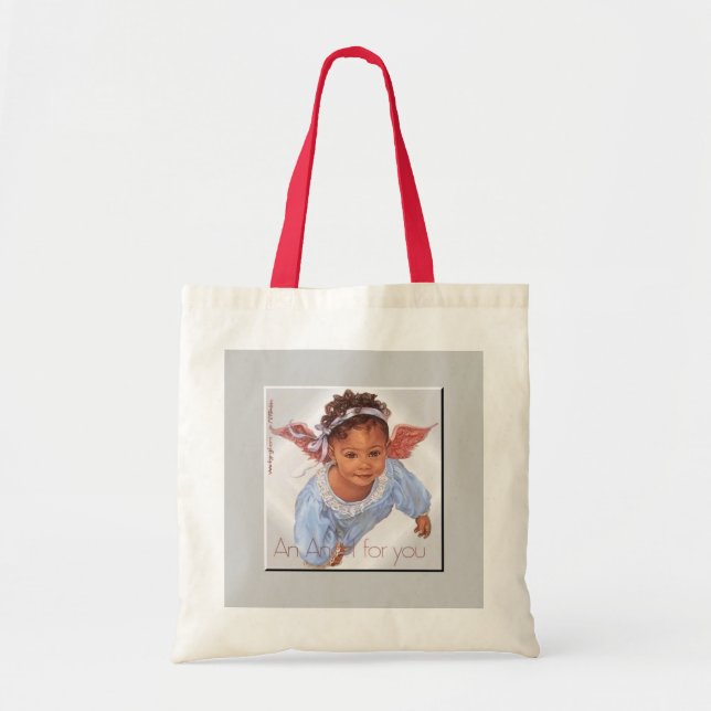 Bolsa Tote Anjo do saco para você (Frente)