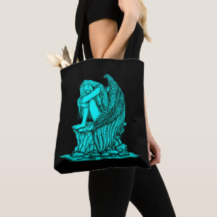 Bolsa Tote Anjo dormindo na pedra