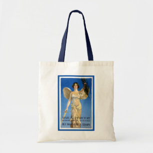Bolsa Tote Anjo Feminino Patriota Vintage, Compre Títulos de