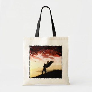 Bolsa Tote Anjo na sacola do alvorecer