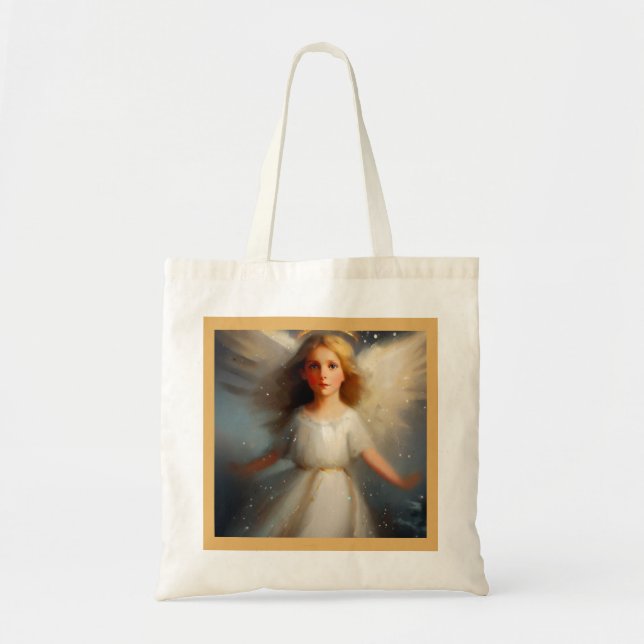 Bolsa Tote Anjo Natal 2 (Frente)