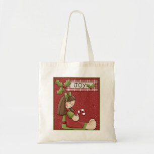 Bolsa Tote Anjo pequeno - design do Natal