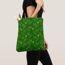 Bolsa Tote Anjos de Natal