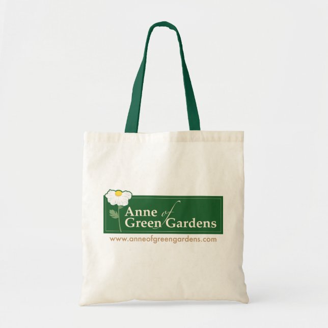 Bolsa Tote Anne de jardins verdes (Frente)