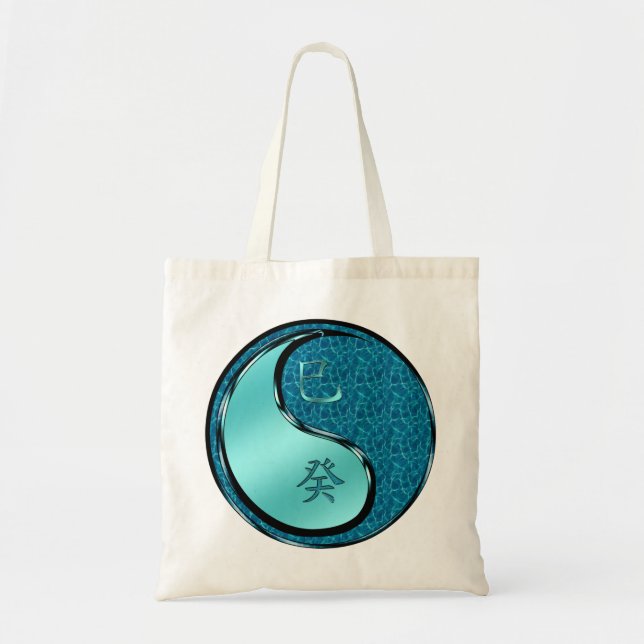 Bolsa Tote Ano da Serpente de Água (Frente)