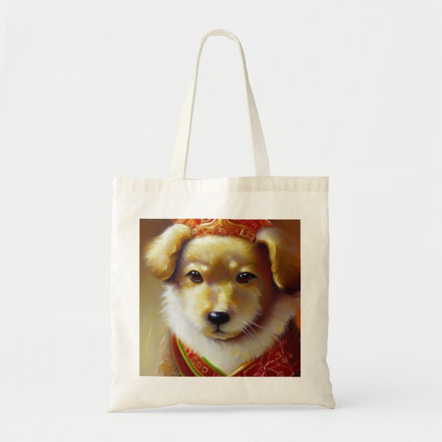 Bolsa Tote Ano do Cão 6 (Frente)