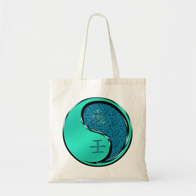 Bolsa Tote Ano do Cão de Água (Frente)