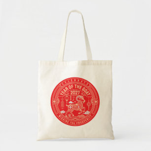 Bolsa Tote Ano do Carneiro 2027 / Ano da Cabra 2027