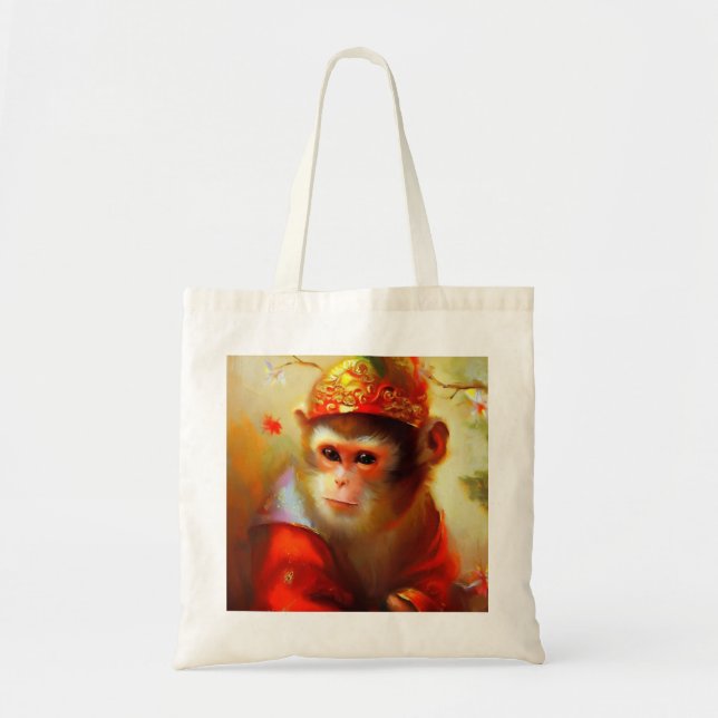 Bolsa Tote Ano do Macaco 7 (Frente)