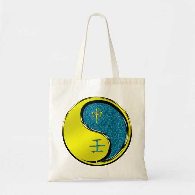 Bolsa Tote Ano do Macaco de Água (Frente)