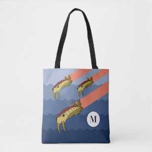 Bolsa Tote Anomalocaris - Pré-História Personalizada