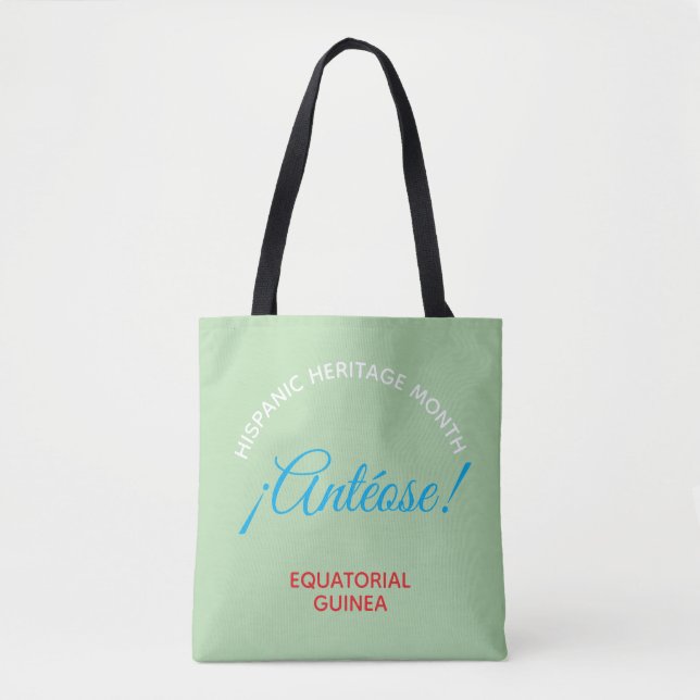 Bolsa Tote Antéose! GUINÉ EQUATORIAL  (Frente)