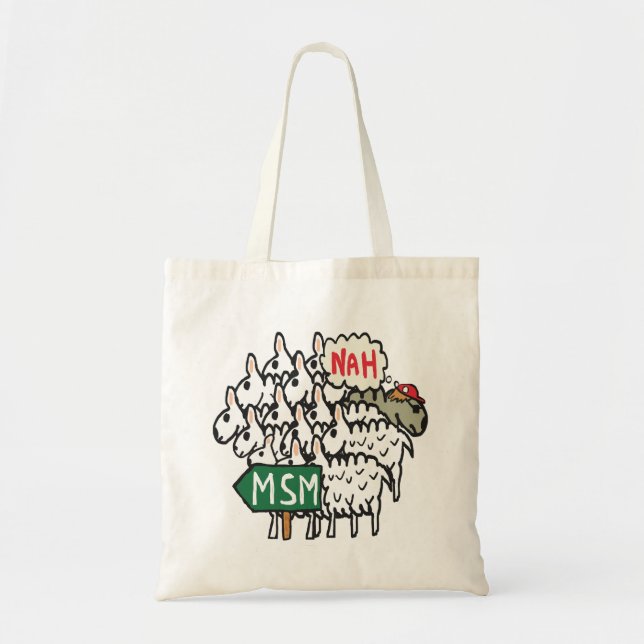 Bolsa Tote Anti MSM (Frente)