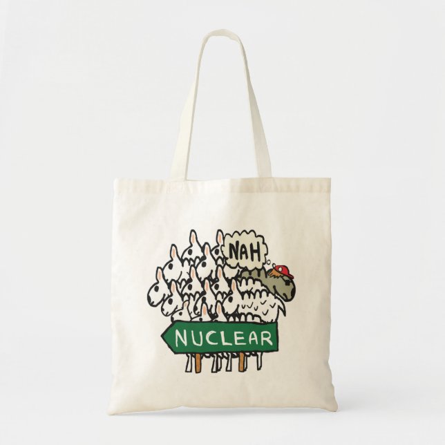 Bolsa Tote Anti-nuclear (Frente)