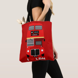 Bolsa Tote Antigo ônibus Routemaster Double Decker de Londres