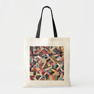 Bolsa Tote Antiguidade, Victorian-Era, edredão louca