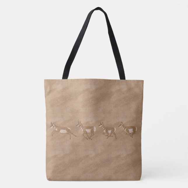 Bolsa Tote Antilope Pronghorn do Sudoeste (Frente)