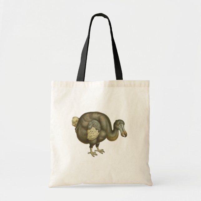 Bolsa Tote Antique Dodo Bird Natural History (Frente)