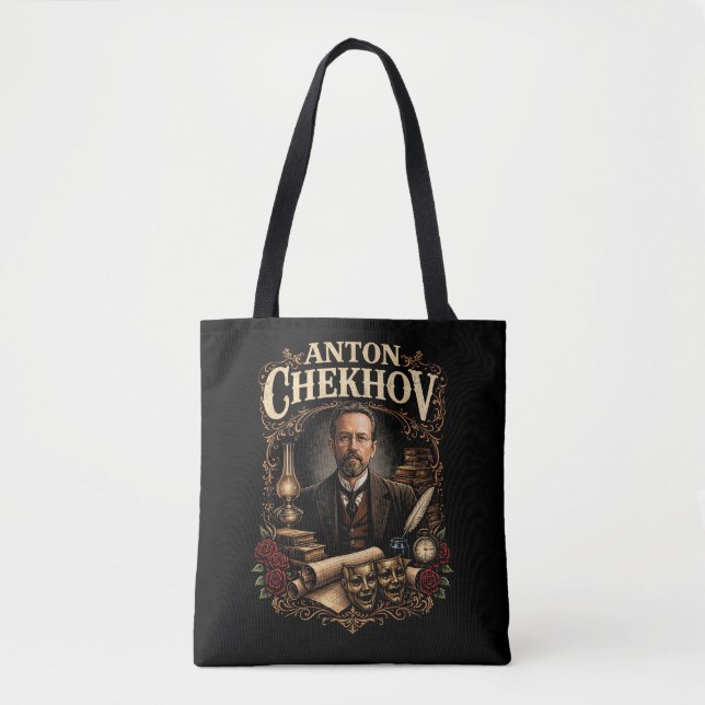 Bolsa Tote Anton Tchékhov (Frente)