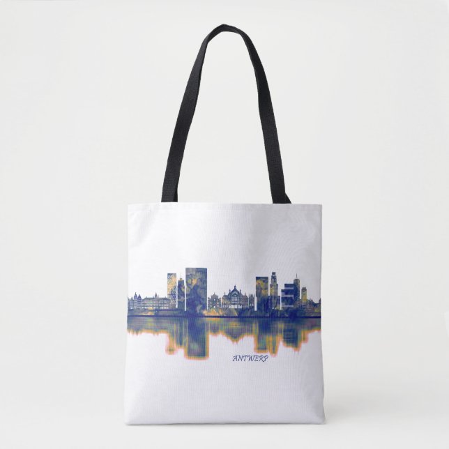 Bolsa Tote Antwerp Skyline (Frente)