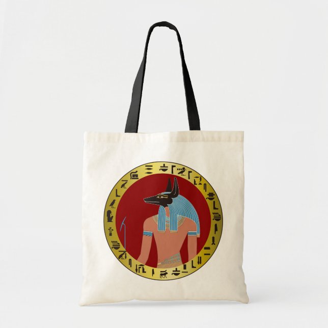 Bolsa Tote Anubis, Deus Egípcio (Frente)