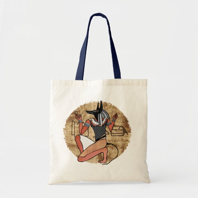 Bolsa Tote Anubis O Egípcio Guardião (Frente)