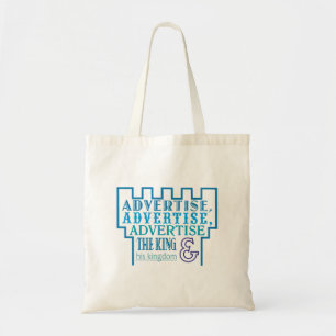 Bolsa Tote Anunciar, Anunciar, Anunciar o Rei