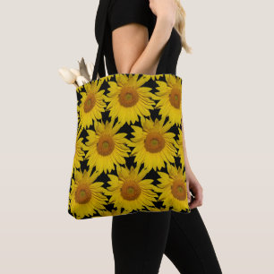 Bolsa Tote (ao) - Mosaico de Girassol