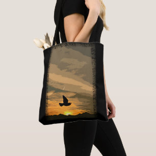 Bolsa Tote Ao nascer do sol