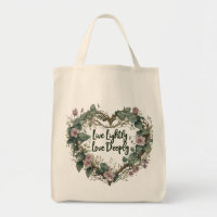 Ao Vivo Ligeiramente, Ame A Bag De Tote De Compras