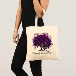 Bolsa Tote Apaixonar-Se Felizmente Depois Das Folhas Roxas De