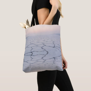 Bolsa Tote Apartamentos de sal no amanhecer: Paisagem Eteal M