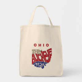 Bolsa Tote Apelido Word Art de Ohio