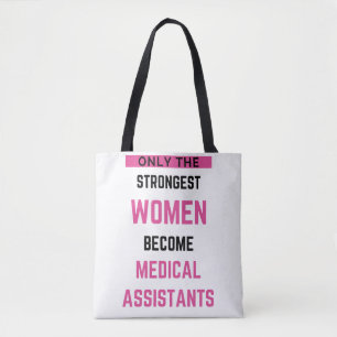 Bolsa Tote Apenas As Mulheres Mais Fortes Se Tornam Assistent