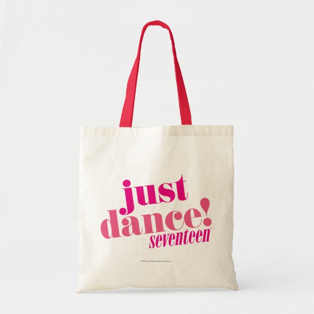 Bolsa Tote Apenas dança - rosa (Frente)