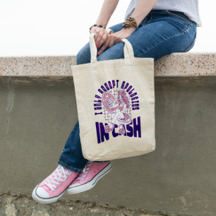Bolsa Tote Apenas Desculpas Em Dinheiro