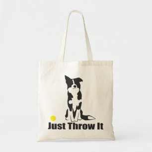 Bolsa Tote Apenas jogue-o cão de border collie