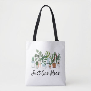 Bolsa Tote Apenas Mais Uma Camisa de Planta, Senhora das Plan
