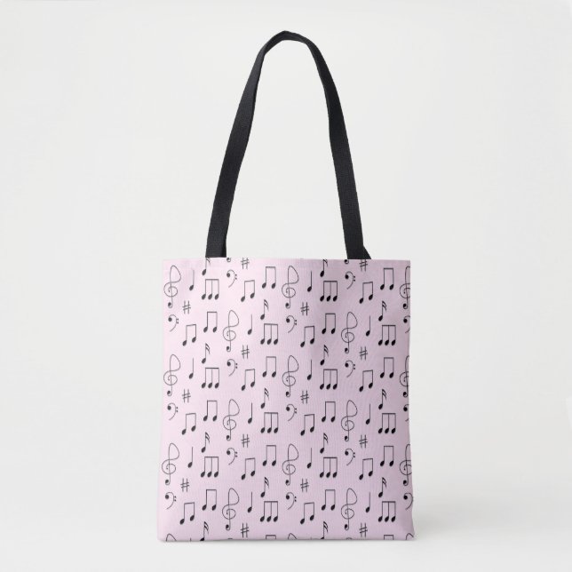 Bolsa Tote Apenas Notei Rosa (Frente)