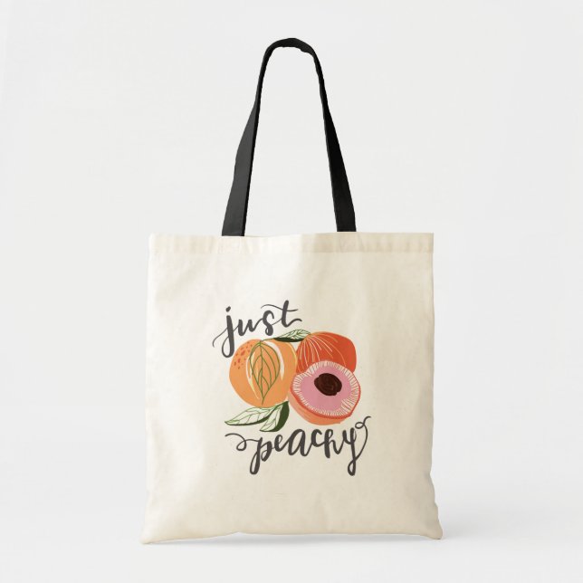 Bolsa Tote Apenas sacola Peachy (Frente)