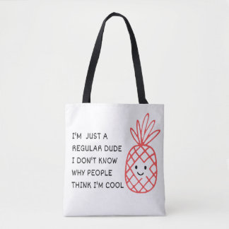 Bolsa Tote Apenas um Cara Normal